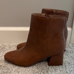Target Tan Ankle Booties
